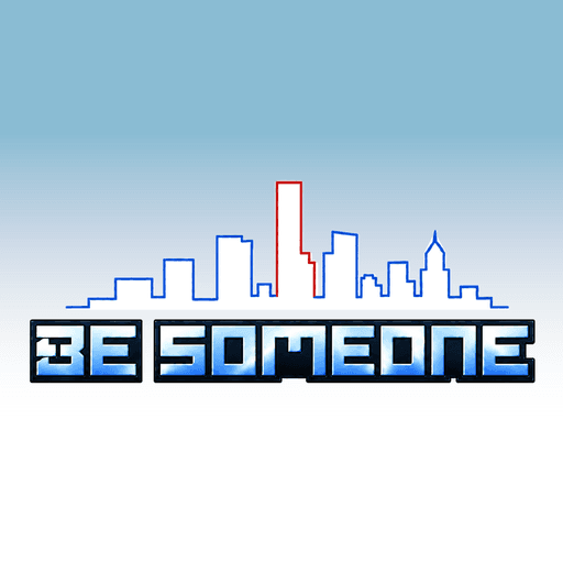 Be Someone skyline logo